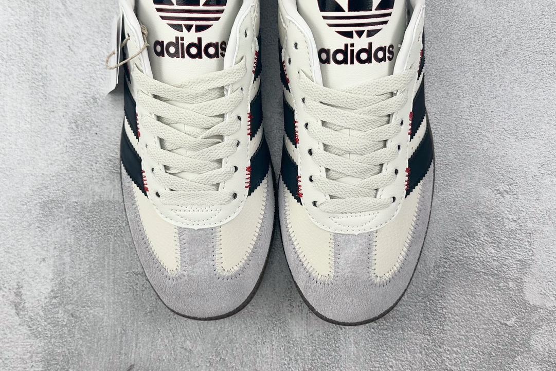 H11 210 平台爆款 adidas originals samba OG 米黑 IF1810