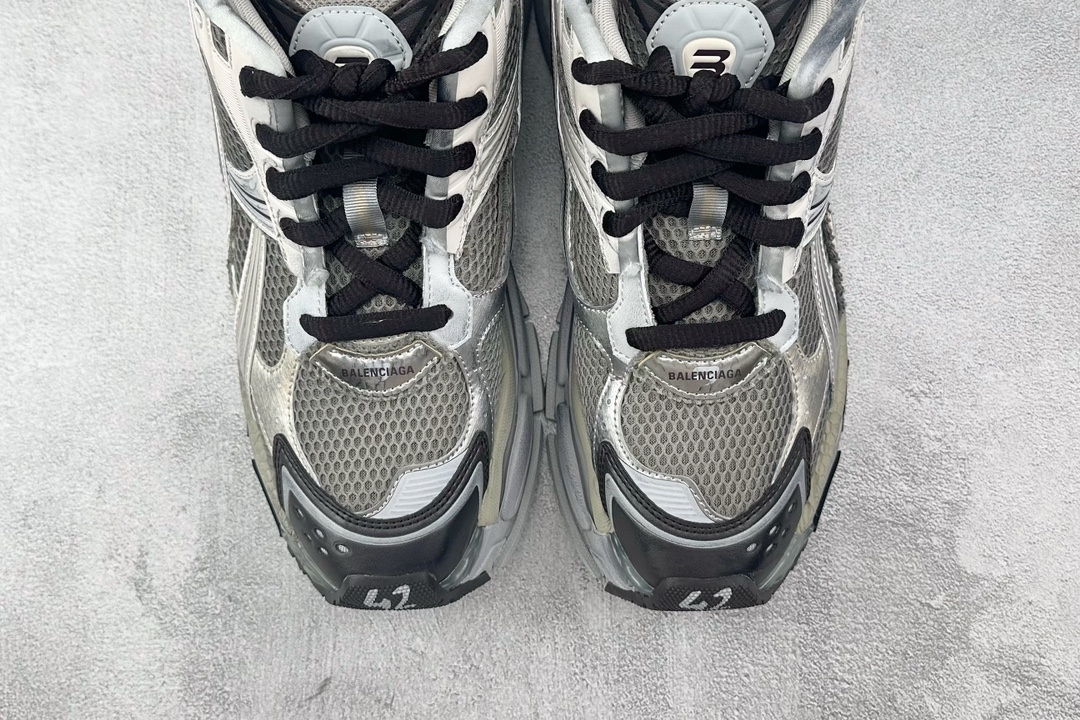 XA 480 Runner 七代半 7.5 最新外贸批次 Balenciaga巴黎世家 白银色 779066W3RXP2000