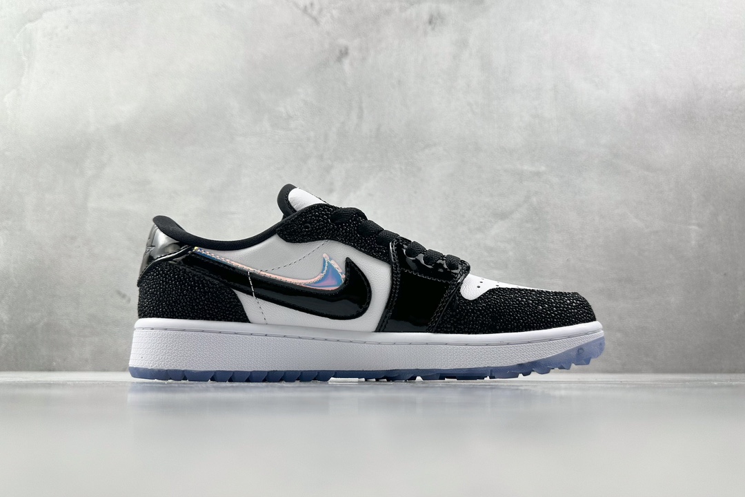 DT 300 顶级原版 Jordan Air Jordan 1 Low Golf "Endless Pursuit"黑白 FZ4159-100