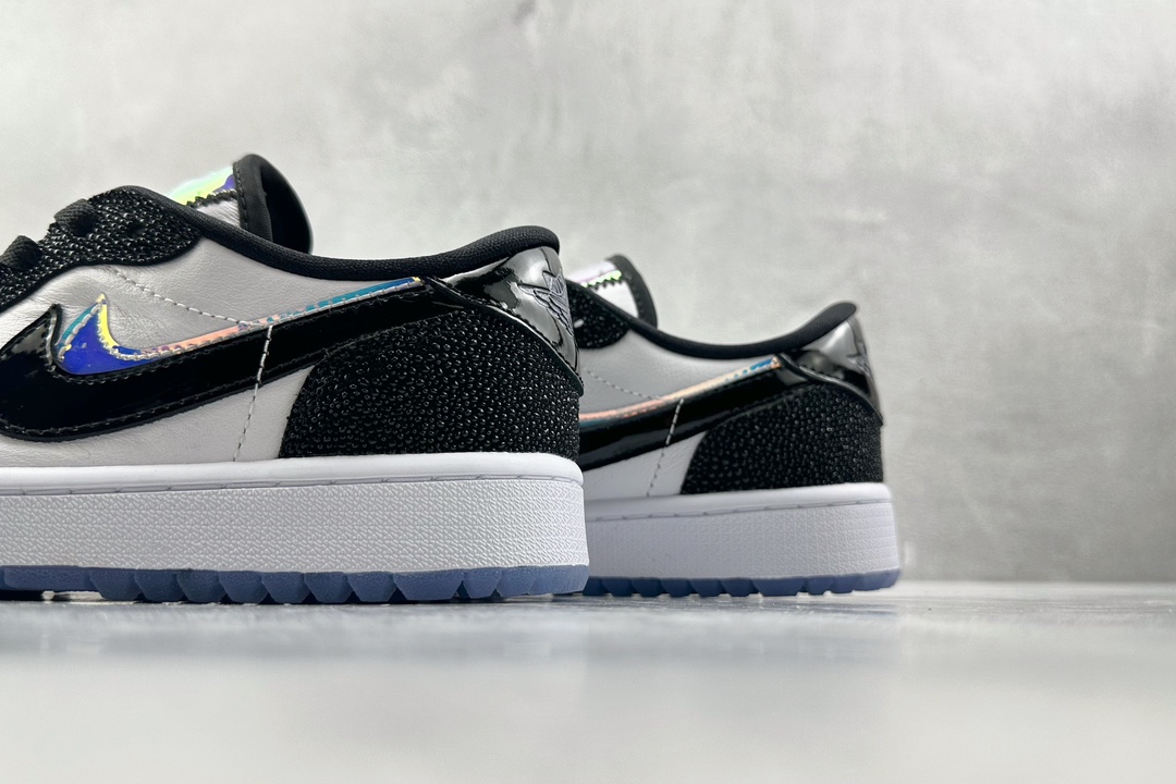 DT 300 顶级原版 Jordan Air Jordan 1 Low Golf "Endless Pursuit"黑白 FZ4159-100