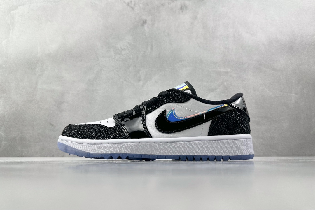 DT 300 顶级原版 Jordan Air Jordan 1 Low Golf “Endless Pursuit”黑白 FZ4159-100