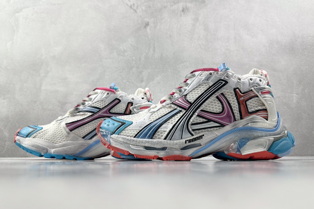 VG 470 代购版 Balenciaga巴黎世家 蓝白色 772767W3RMU9458