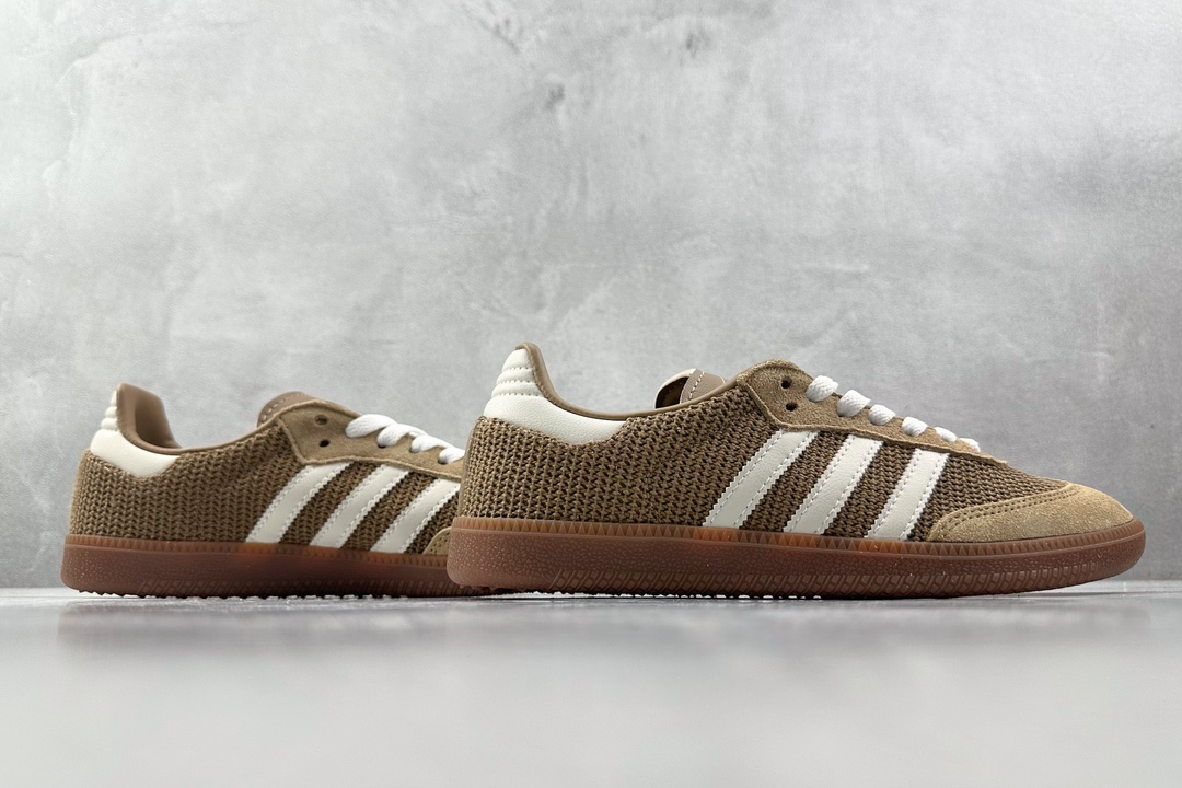 R版 150 出口订单 adidas originals Samba 棕色 IG1379