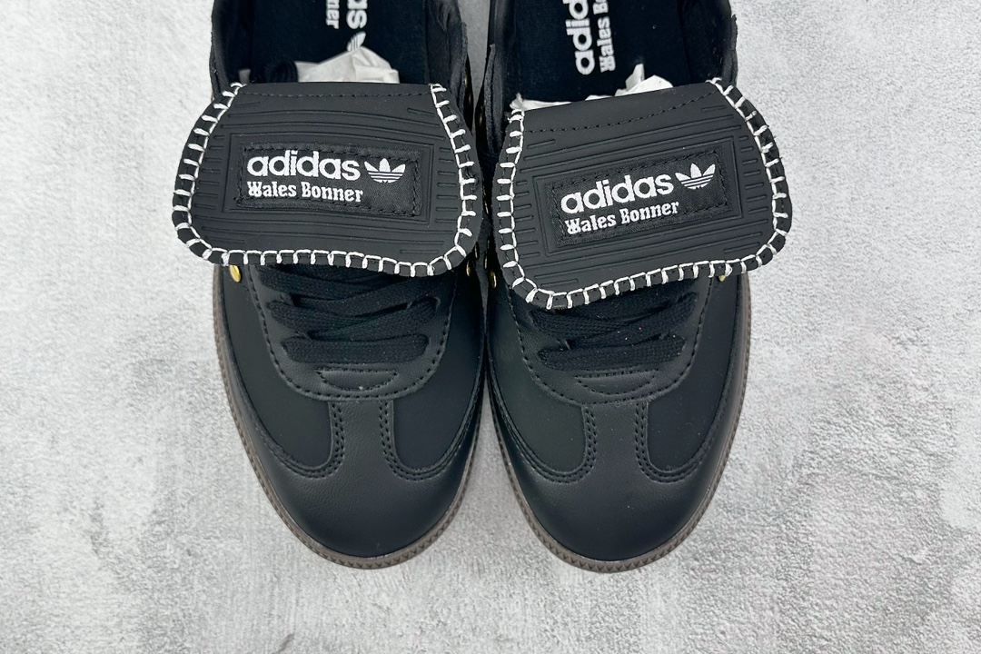 R版 170 出口订单 WALES BONNER x adidas originals Samba黑金白 IG4303