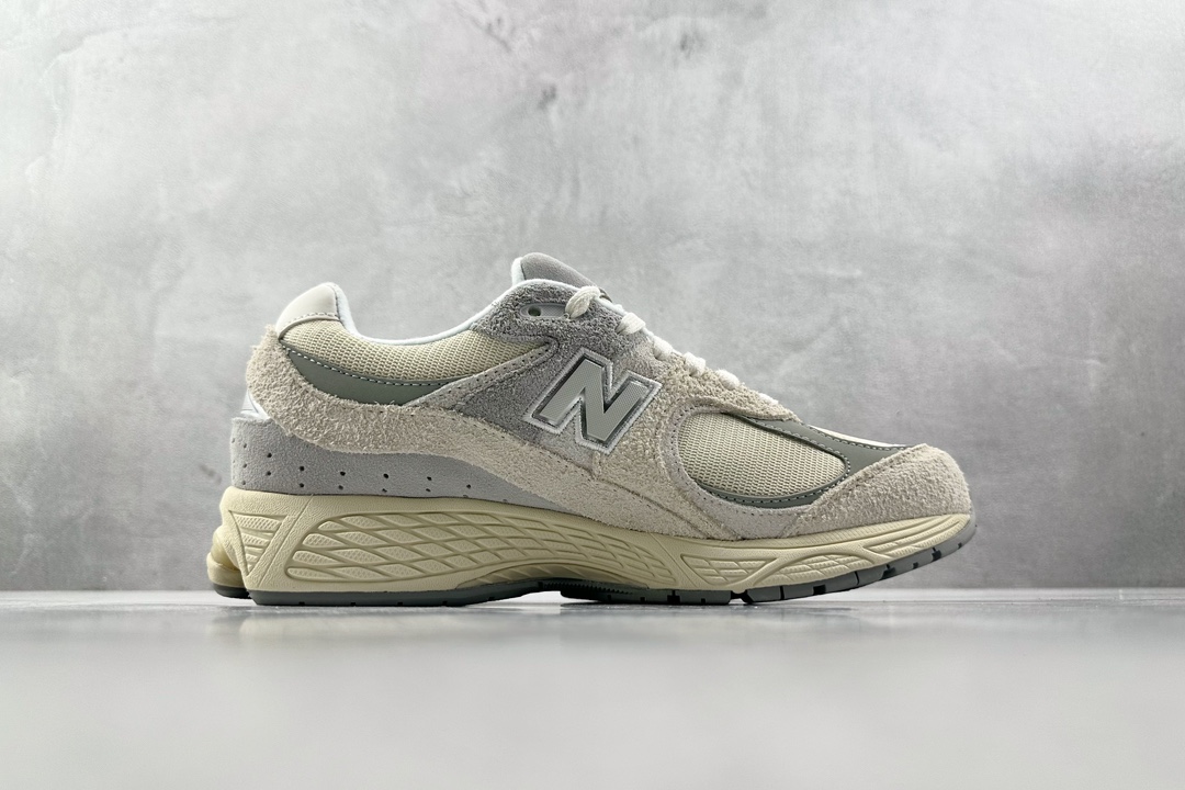 绿X/M 260 纯原组合底 New Balance NB 2002R 龙年新品 灰白色 M2002REK