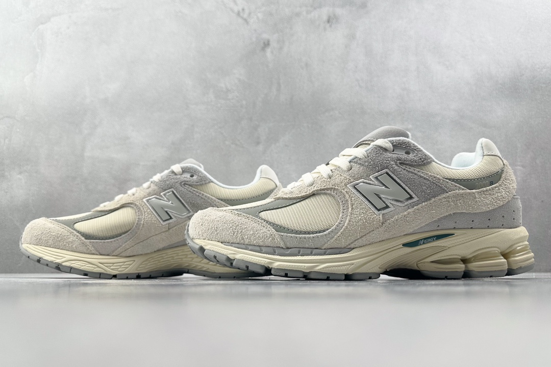 绿X/M 260 纯原组合底 New Balance NB 2002R 龙年新品 灰白色 M2002REK