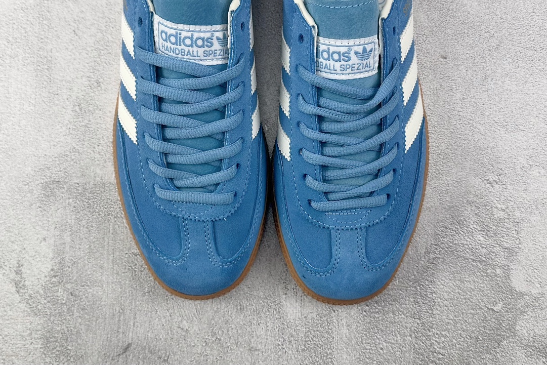 R版 160 出口订单 adidas originals Handball Spzl白蓝色 IG6194