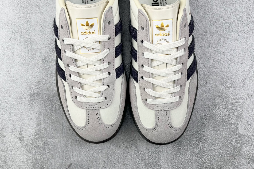 R版 160 出口订单 adidas originals Gazelle Indoor 米黑 IH8548