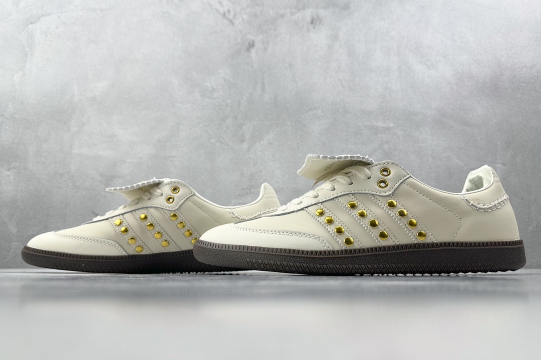 R版 170 出口订单 WALES BONNER x adidas originals Samba白金 IG4304