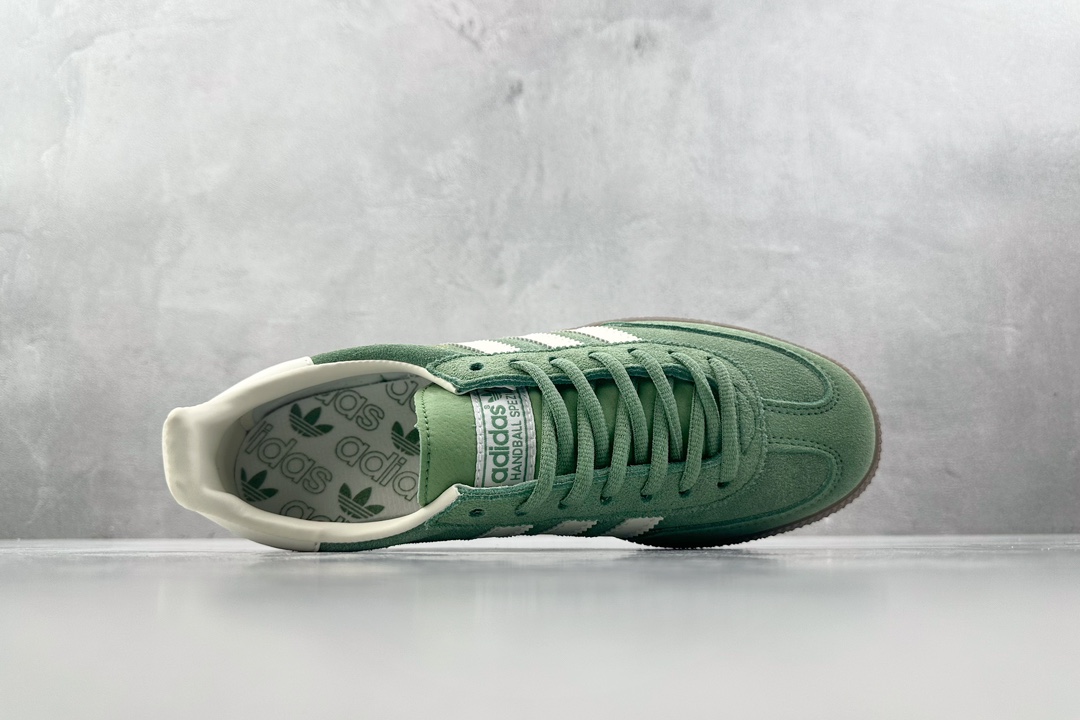 R版 160 出口订单 adidas originals Handball Spzl 绿白色 IG6192