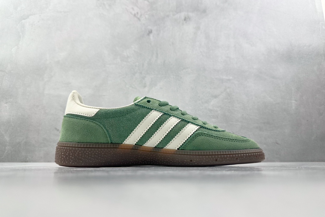 R版 160 出口订单 adidas originals Handball Spzl 绿白色 IG6192