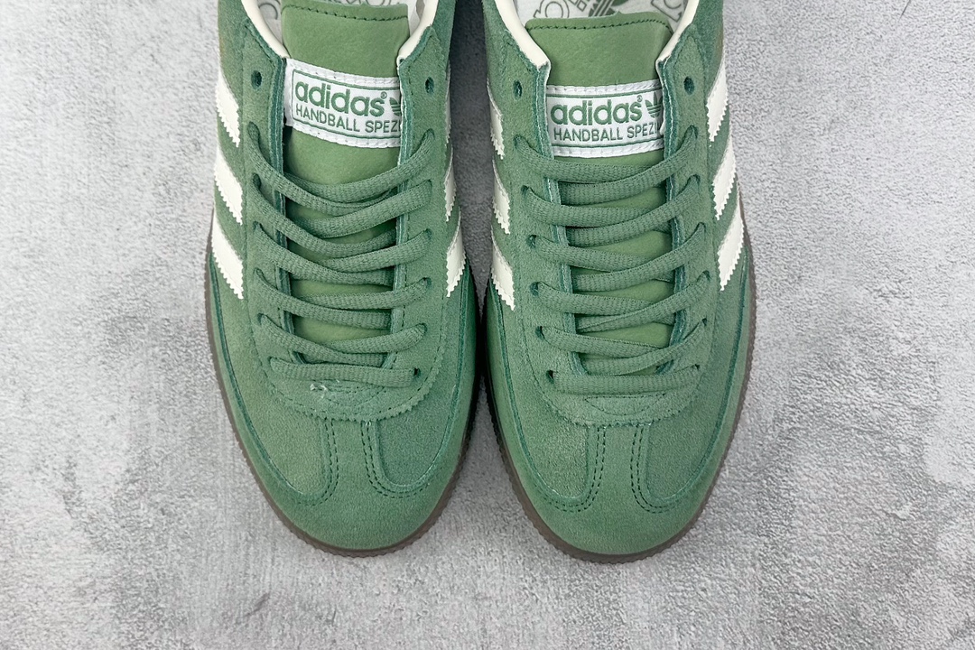 R版 160 出口订单 adidas originals Handball Spzl 绿白色 IG6192