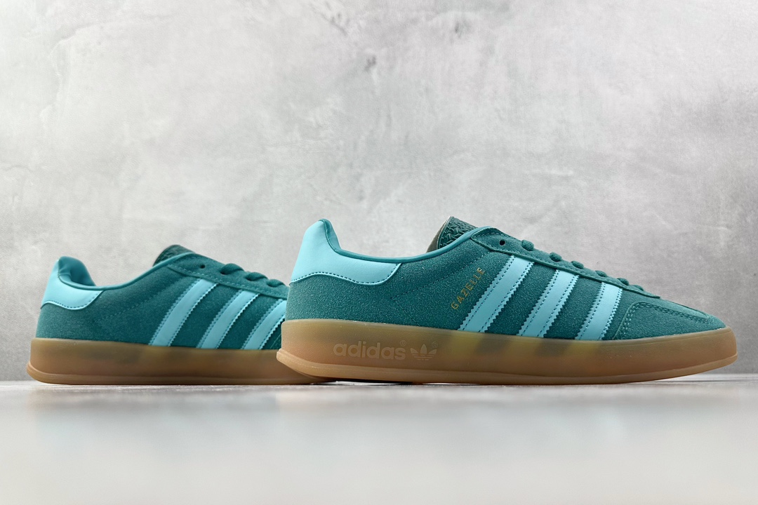 R版 160 出口订单 adidas originals GAZELLE Indoor 绿色 IG9979