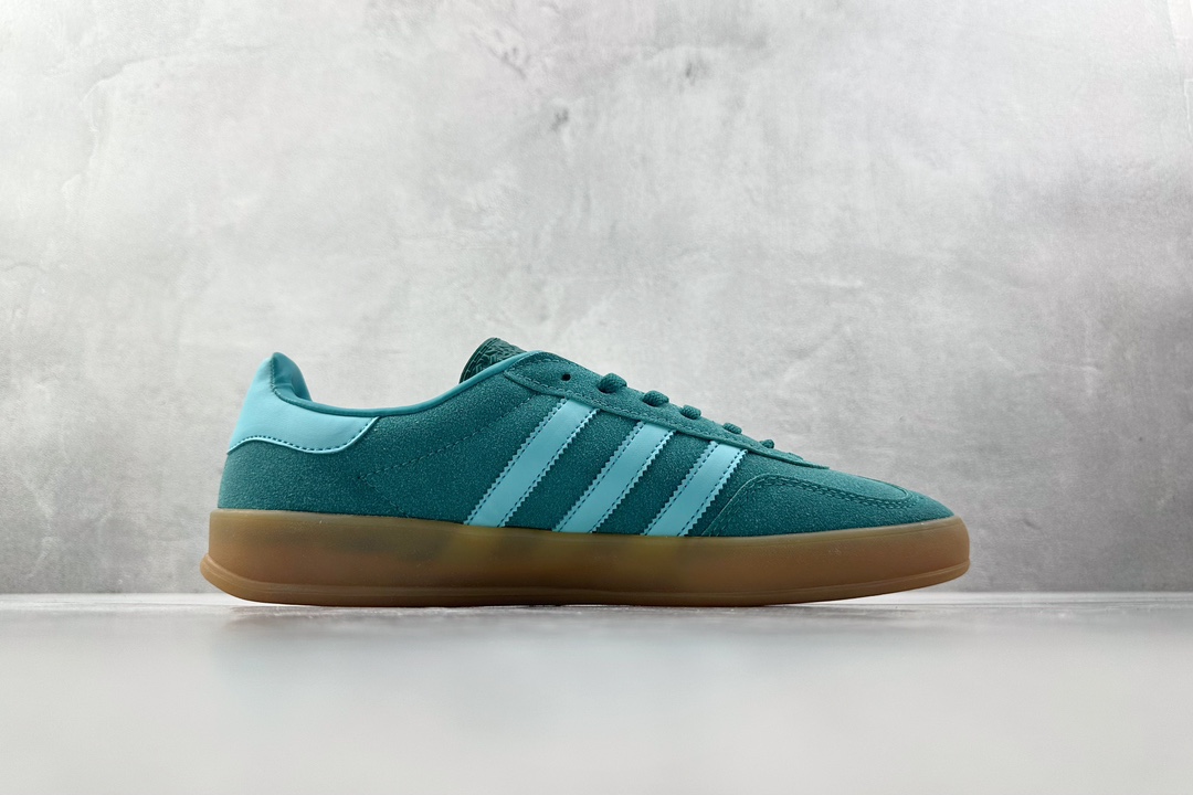 R版 160 出口订单 adidas originals GAZELLE Indoor 绿色 IG9979