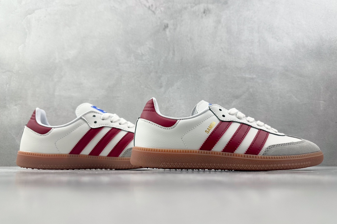 R版 150 出口订单 adidas originals Samba 白红 IF3813