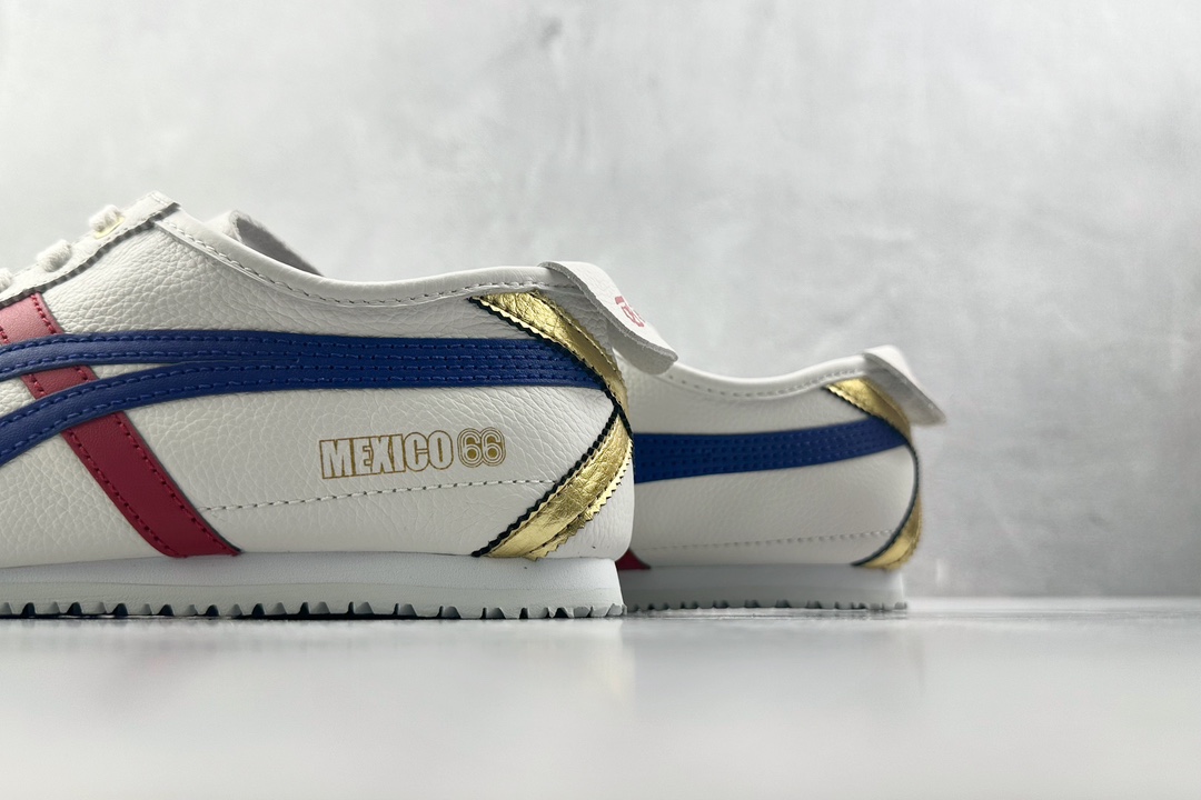 PK 头层 180  Onitsuka Tiger鬼塚虎 MEXICO 66 白蓝色  D507L-0152