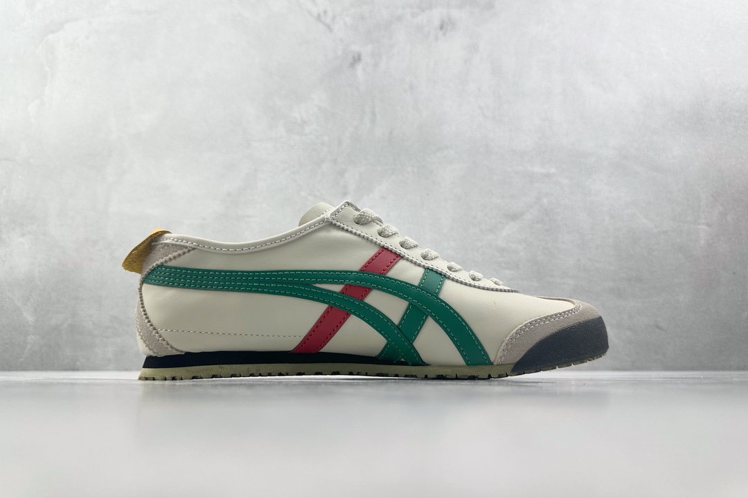 PK 头层 180  Onitsuka Tiger鬼塚虎 MEXICO 66 巴斯光年 橄榄绿 1183C102-201