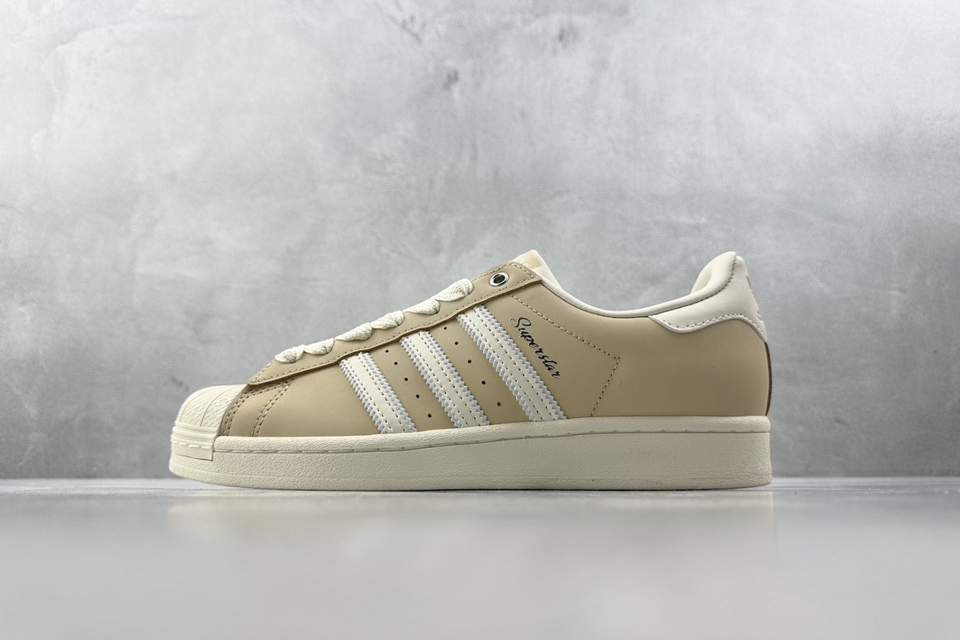 H11 210 平台爆款 adidas originals Superstar 白黄 IE3039