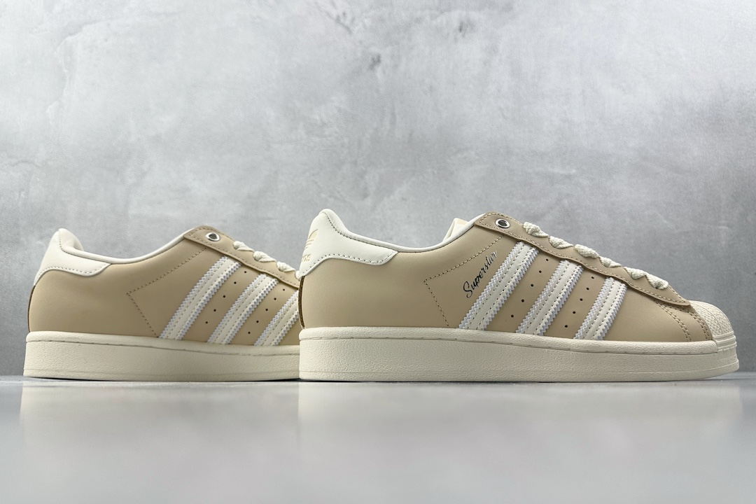 H11 210 平台爆款 adidas originals Superstar 白黄 IE3039