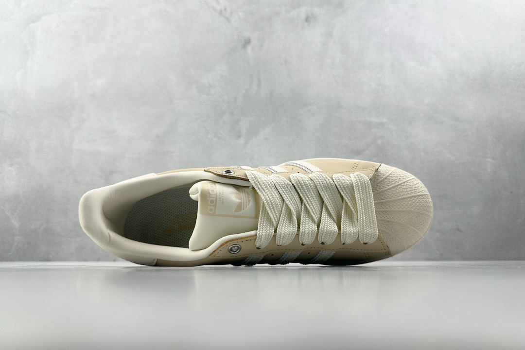 H11 210 平台爆款 adidas originals Superstar 白黄 IE3039