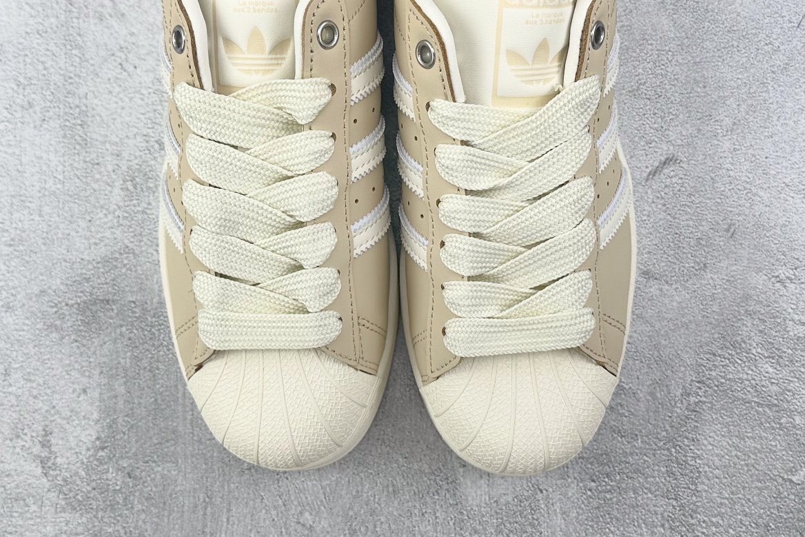 H11 210 平台爆款 adidas originals Superstar 白黄 IE3039