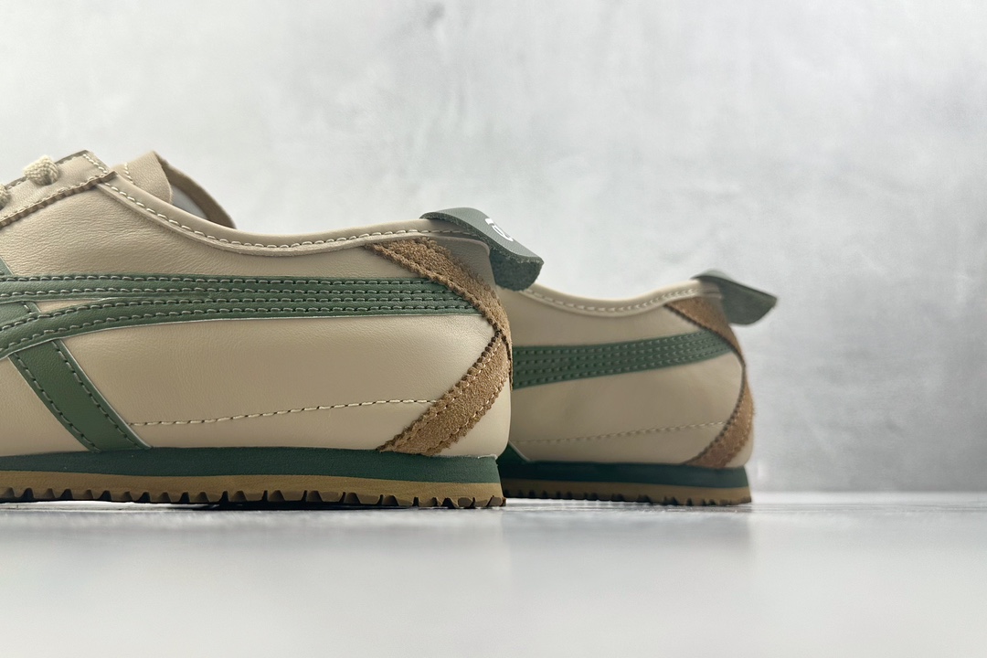 PK 头层 180  Onitsuka Tiger鬼塚虎 MEXICO 66 棕绿  1183C102-250