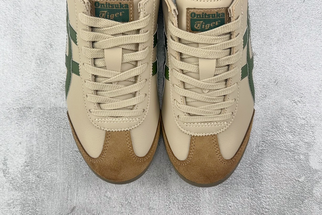 PK 头层 180  Onitsuka Tiger鬼塚虎 MEXICO 66 棕绿  1183C102-250