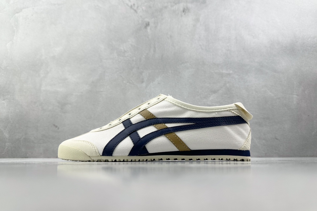 SC帆布 120 渠道特供 帆布 Onitsuka Tiger鬼塚虎 MEXICO 66 白蓝黄 1183A360-116