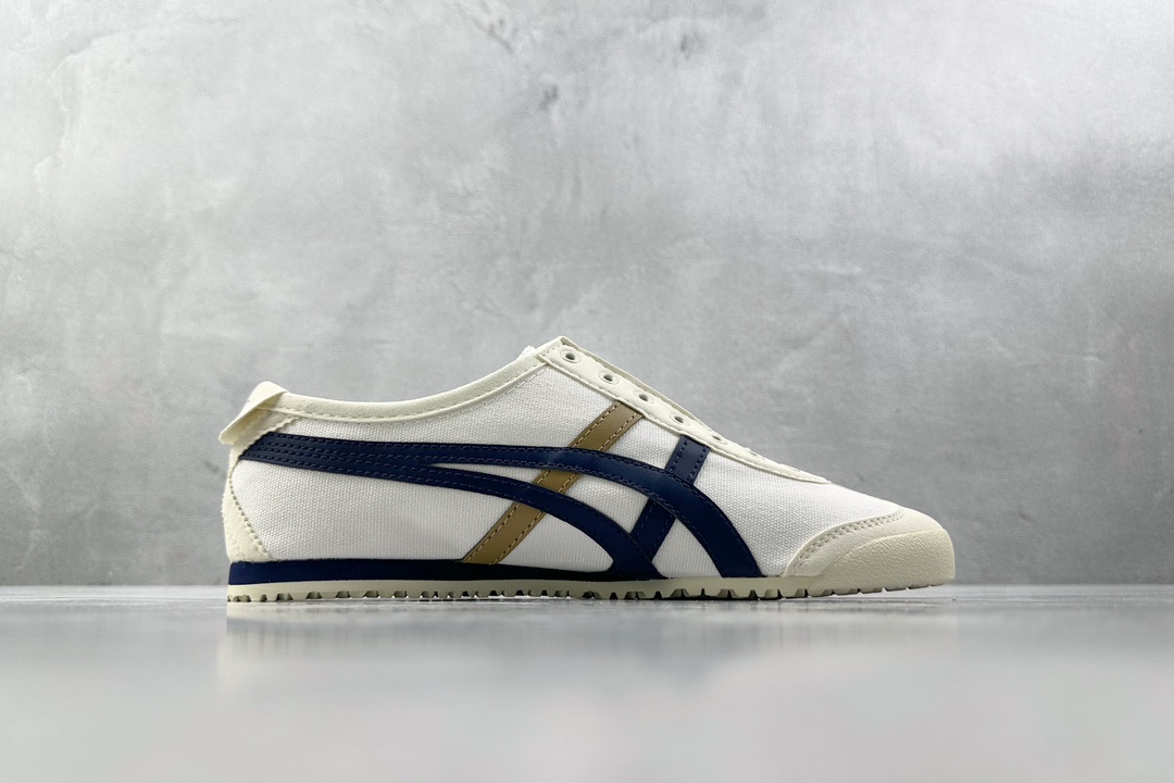 SC帆布 120 渠道特供 帆布 Onitsuka Tiger鬼塚虎 MEXICO 66 白蓝黄 1183A360-116