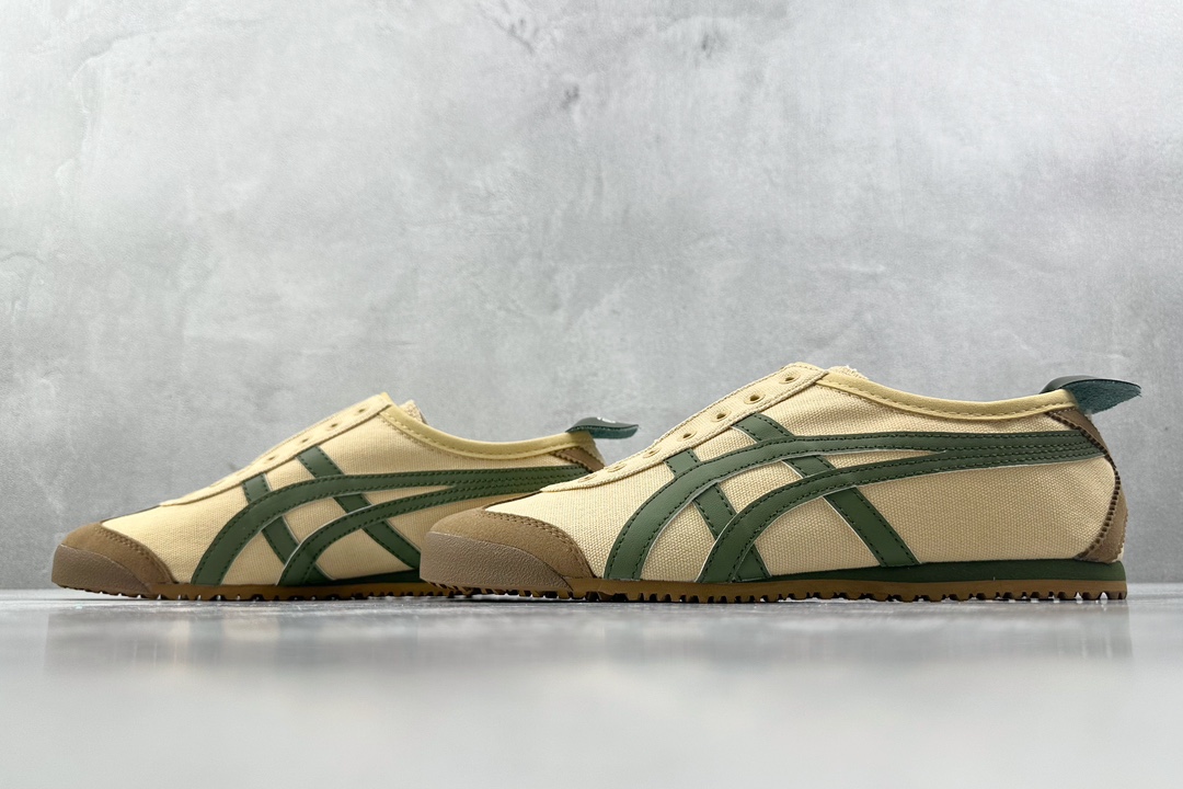 SC 120 渠道特供 帆布 Onitsuka Tiger鬼塚虎 MEXICO 66 棕绿 1183C102-250