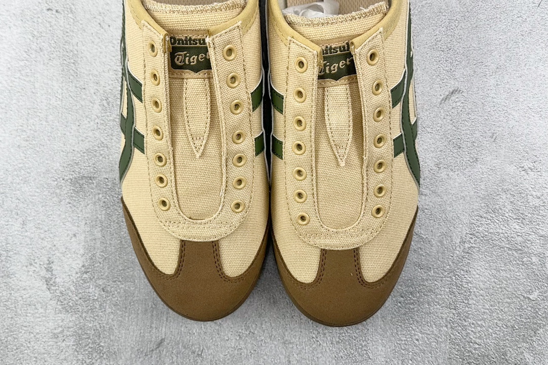 SC 120 渠道特供 帆布 Onitsuka Tiger鬼塚虎 MEXICO 66 棕绿 1183C102-250