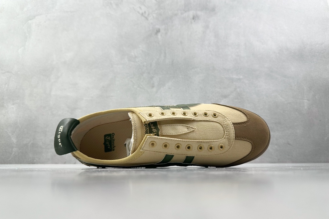 SC 120 渠道特供 帆布 Onitsuka Tiger鬼塚虎 MEXICO 66 棕绿 1183C102-250