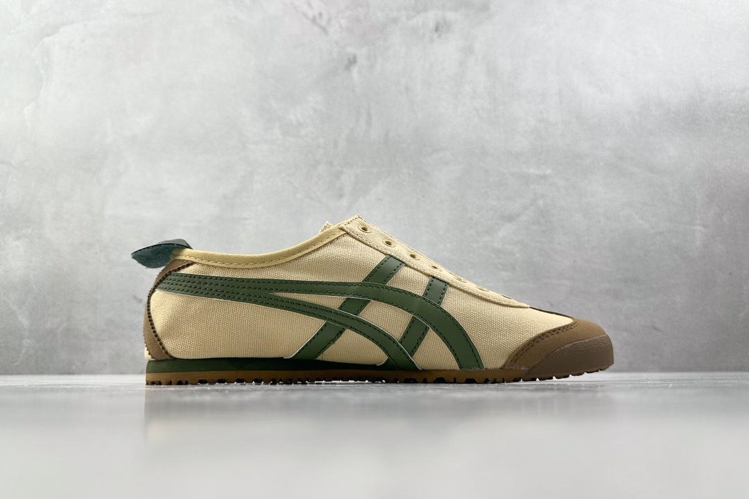 SC 120 渠道特供 帆布 Onitsuka Tiger鬼塚虎 MEXICO 66 棕绿 1183C102-250