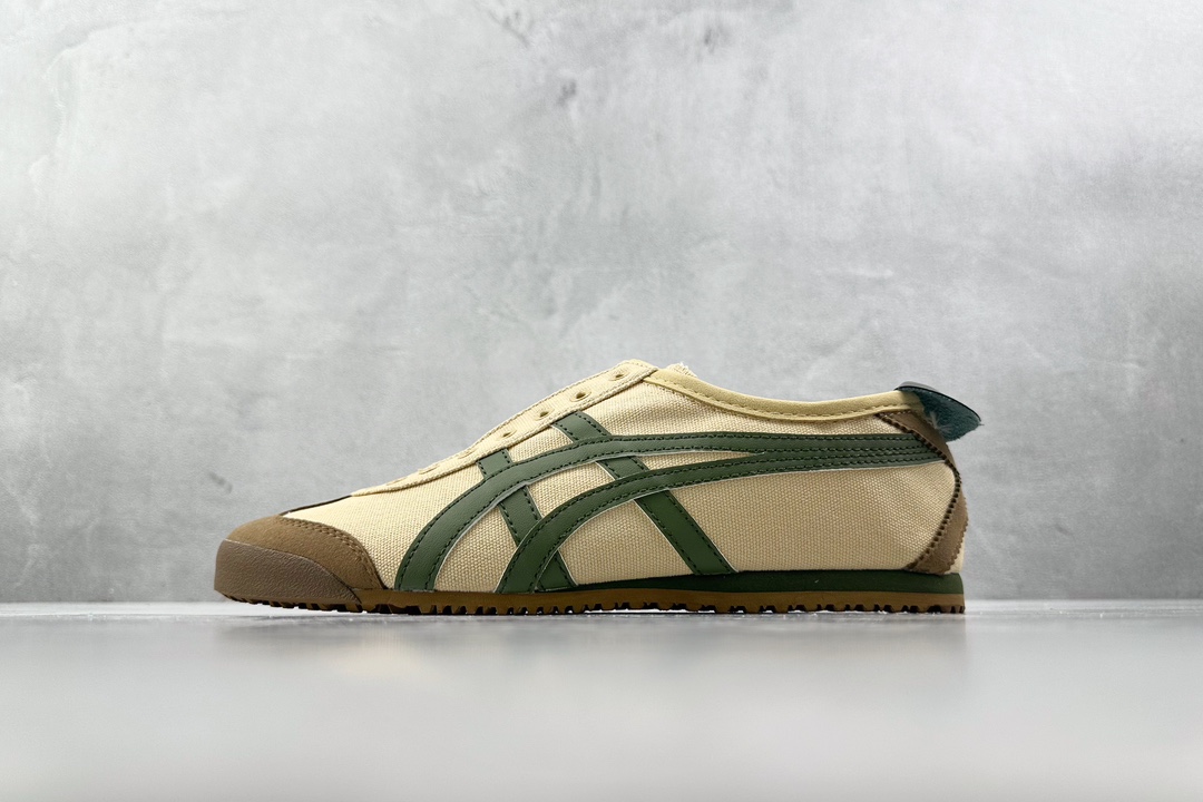 SC 120 渠道特供 帆布 Onitsuka Tiger鬼塚虎 MEXICO 66 棕绿 1183C102-250