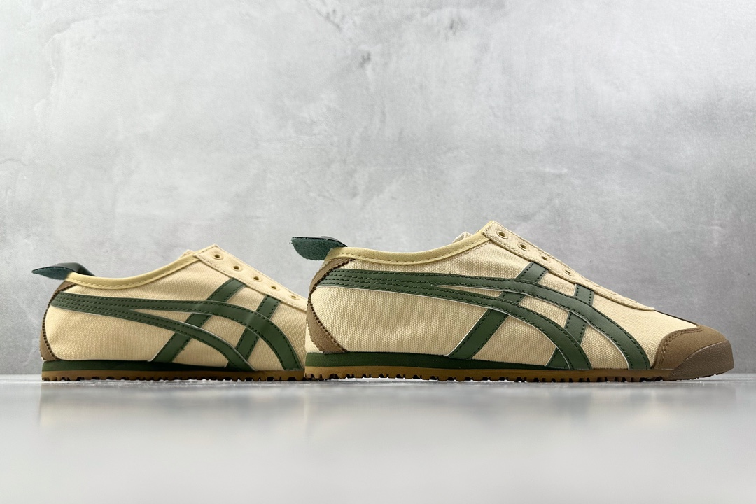 SC 120 渠道特供 帆布 Onitsuka Tiger鬼塚虎 MEXICO 66 棕绿 1183C102-250