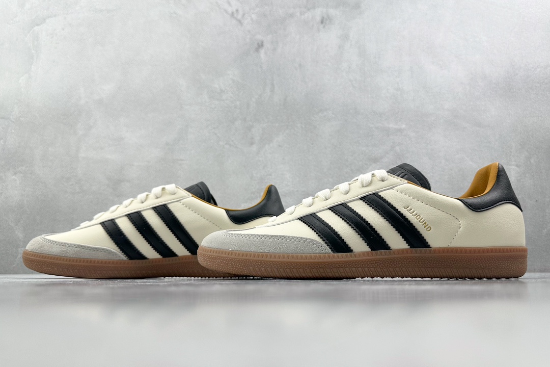 Foreign trade batch JJJJound x adidas originals Samba OG gray and white ID8708