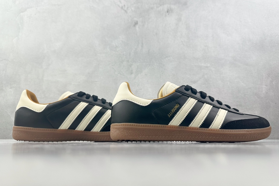 Foreign trade batch JJJJound x adidas originals Samba OG black ID8707