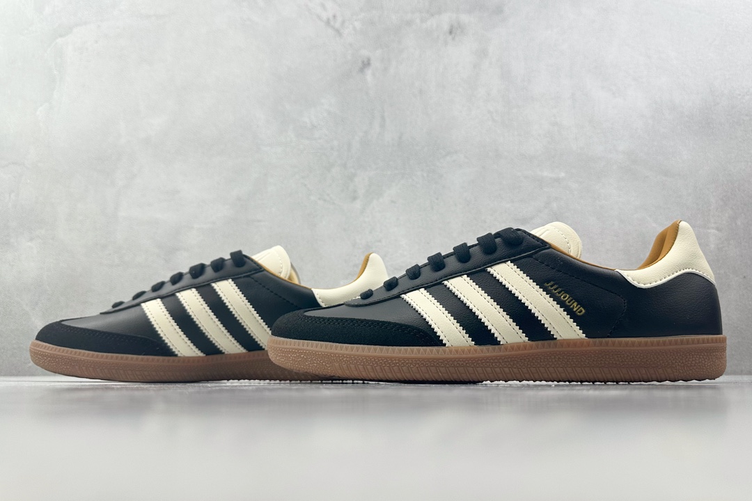 Foreign trade batch JJJJound x adidas originals Samba OG black ID8707