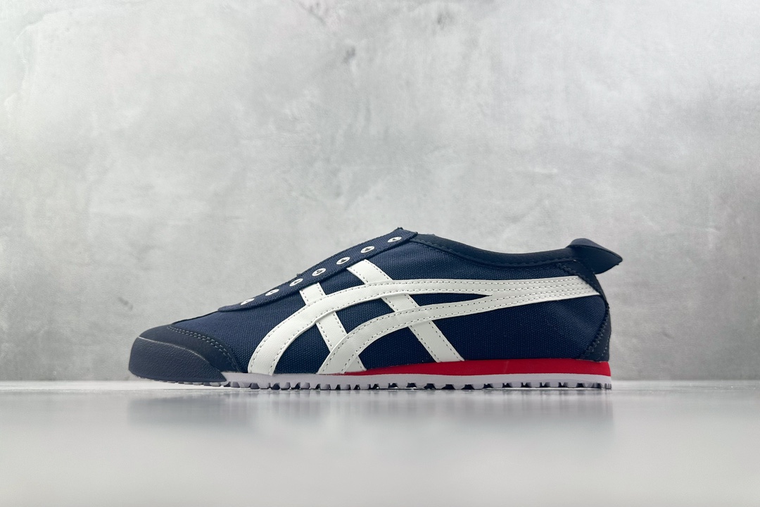 SC 120 渠道特供 帆布 Onitsuka Tiger鬼塚虎 MEXICO 66 蓝白 D3K0N-5099