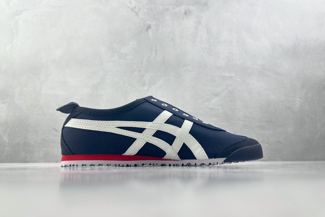 SC 120 渠道特供 帆布 Onitsuka Tiger鬼塚虎 MEXICO 66 蓝白 D3K0N-5099