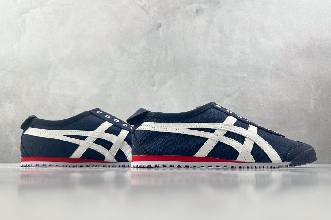 SC 120 渠道特供 帆布 Onitsuka Tiger鬼塚虎 MEXICO 66 蓝白 D3K0N-5099