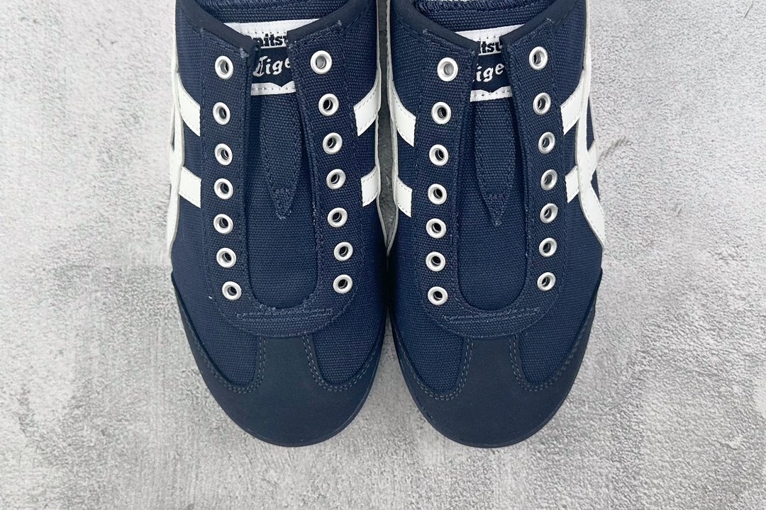 SC 120 渠道特供 帆布 Onitsuka Tiger鬼塚虎 MEXICO 66 蓝白 D3K0N-5099