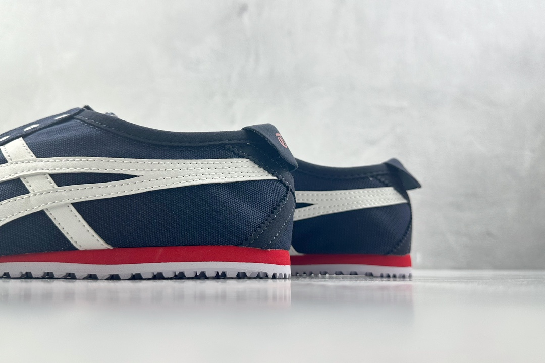 SC 120 渠道特供 帆布 Onitsuka Tiger鬼塚虎 MEXICO 66 蓝白 D3K0N-5099