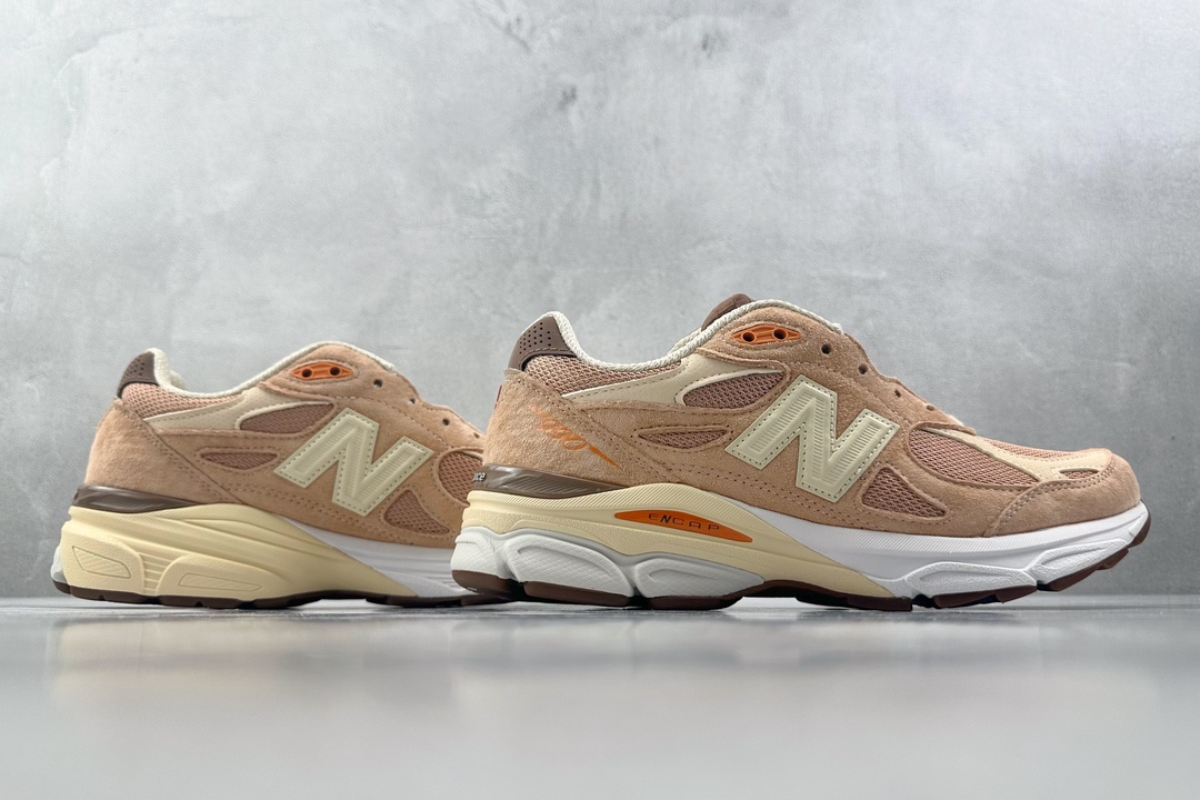 总裁Plus 320 顶级原版 SIZE × New Balance NB 990 V3 米褐色 M990SZ3