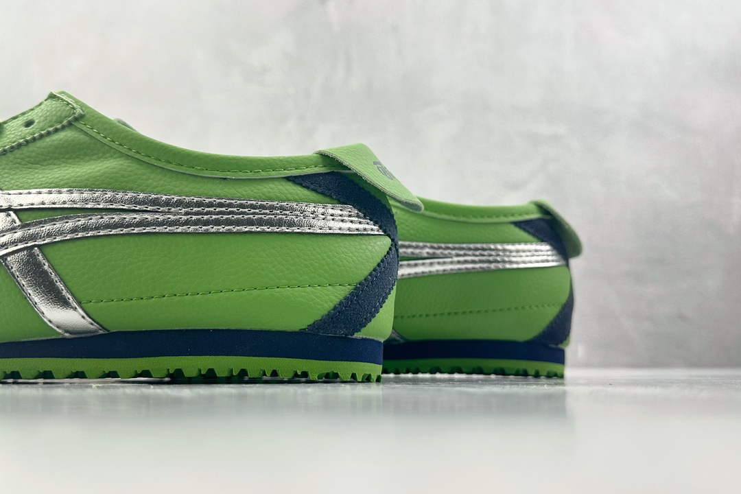 140 渠道特供 二层跑量 Onitsuka Tiger鬼塚虎 MEXICO 66 绿银 1183A201-305