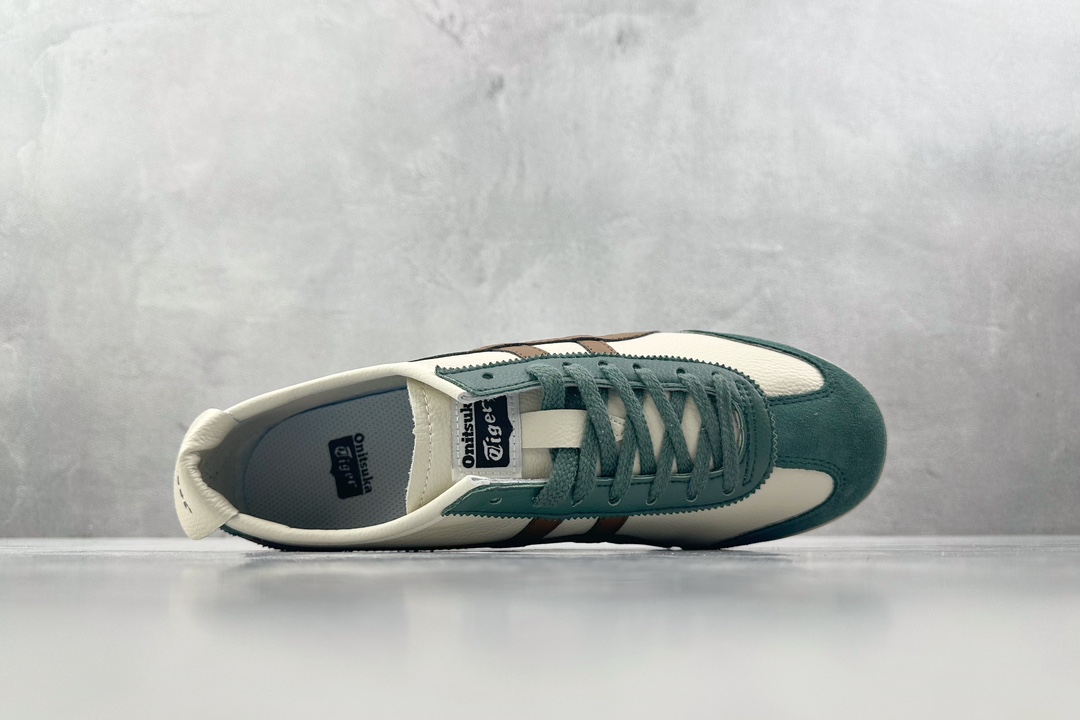 SC 140 渠道特供 二层跑量 Onitsuka Tiger鬼塚虎 MEXICO 66 米绿棕 1183B771-115