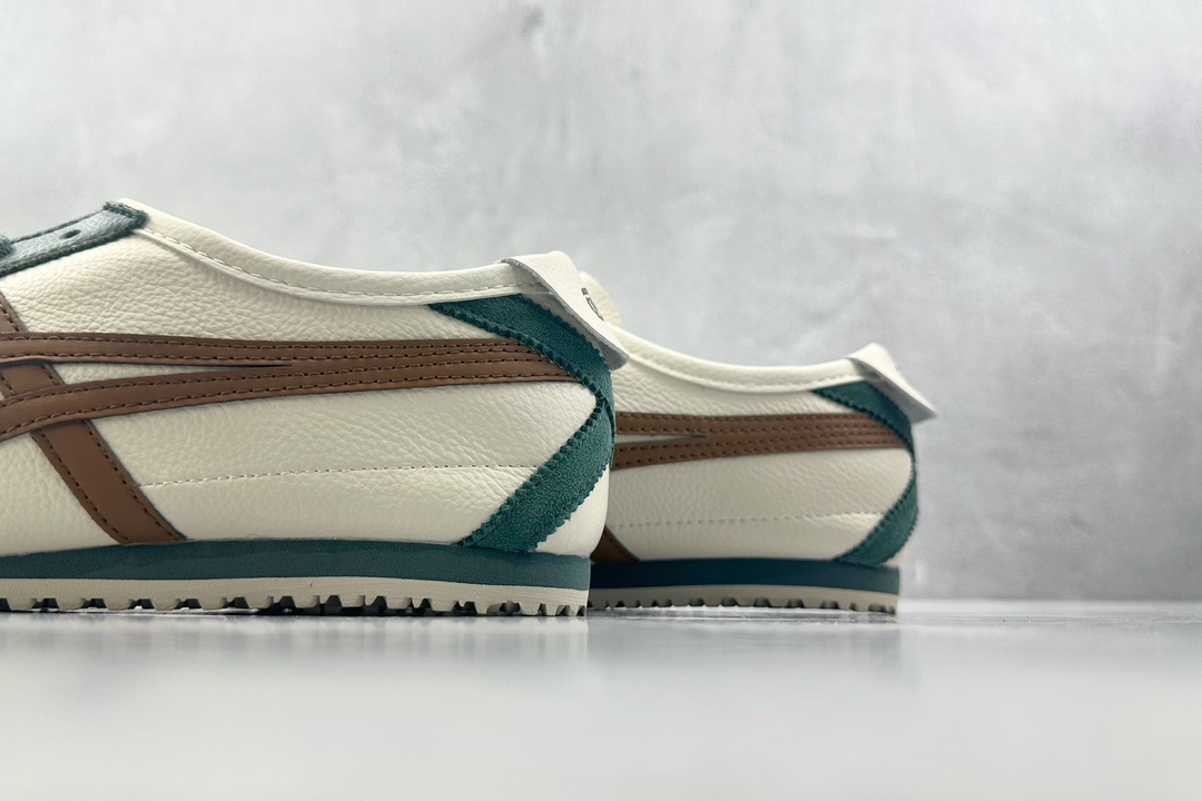 SC 140 渠道特供 二层跑量 Onitsuka Tiger鬼塚虎 MEXICO 66 米绿棕 1183B771-115