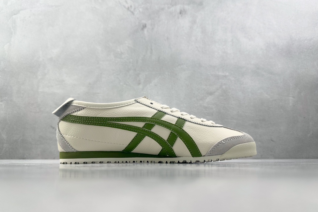 SC 140 渠道特供 二层跑量 Onitsuka Tiger鬼塚虎 MEXICO 66 白绿色 1183B771-111