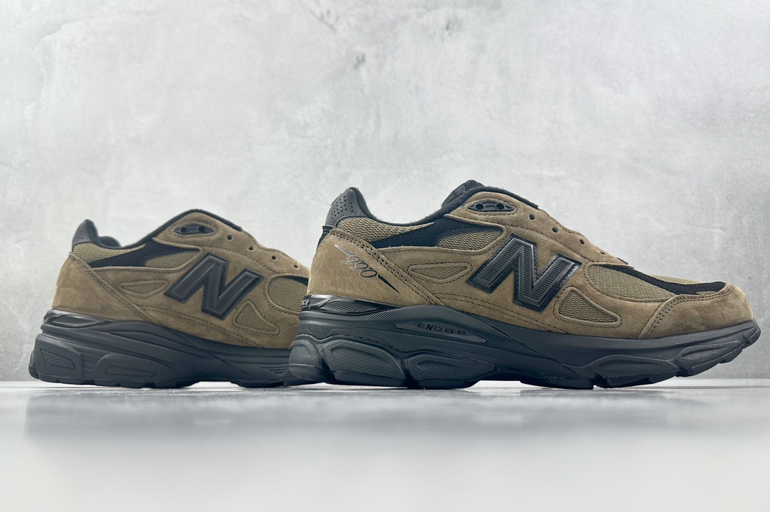 总裁Plus 320 顶级原版 JJJJound x New Balance NB 990 V3 浅棕色 M990JJ3