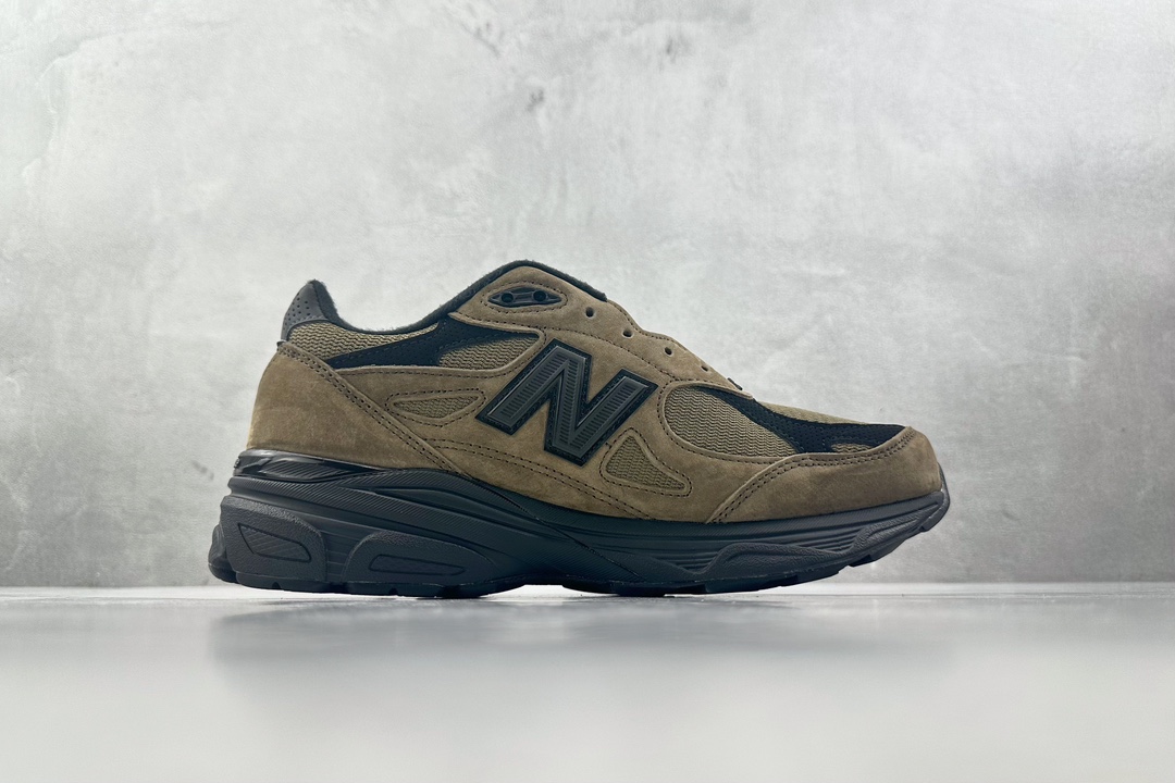 总裁Plus 320 顶级原版 JJJJound x New Balance NB 990 V3 浅棕色 M990JJ3